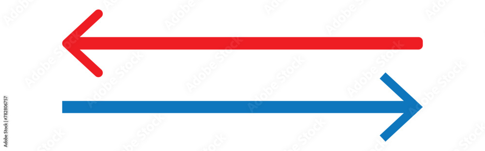 Straight line with point on start and arrow on finish. Symbol of direction, aim, target, path, easy challenge, fast way, ideal plan isolated on white background. Vector graphic illustration Straight line with point on start and arrow on finish. Symbol of direction, aim, target, path, easy challenge, fast way, ideal plan isolated on white background. Vector graphic illustration