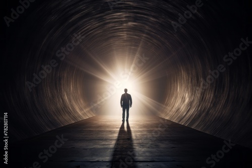 Searching for Light in Tunnel