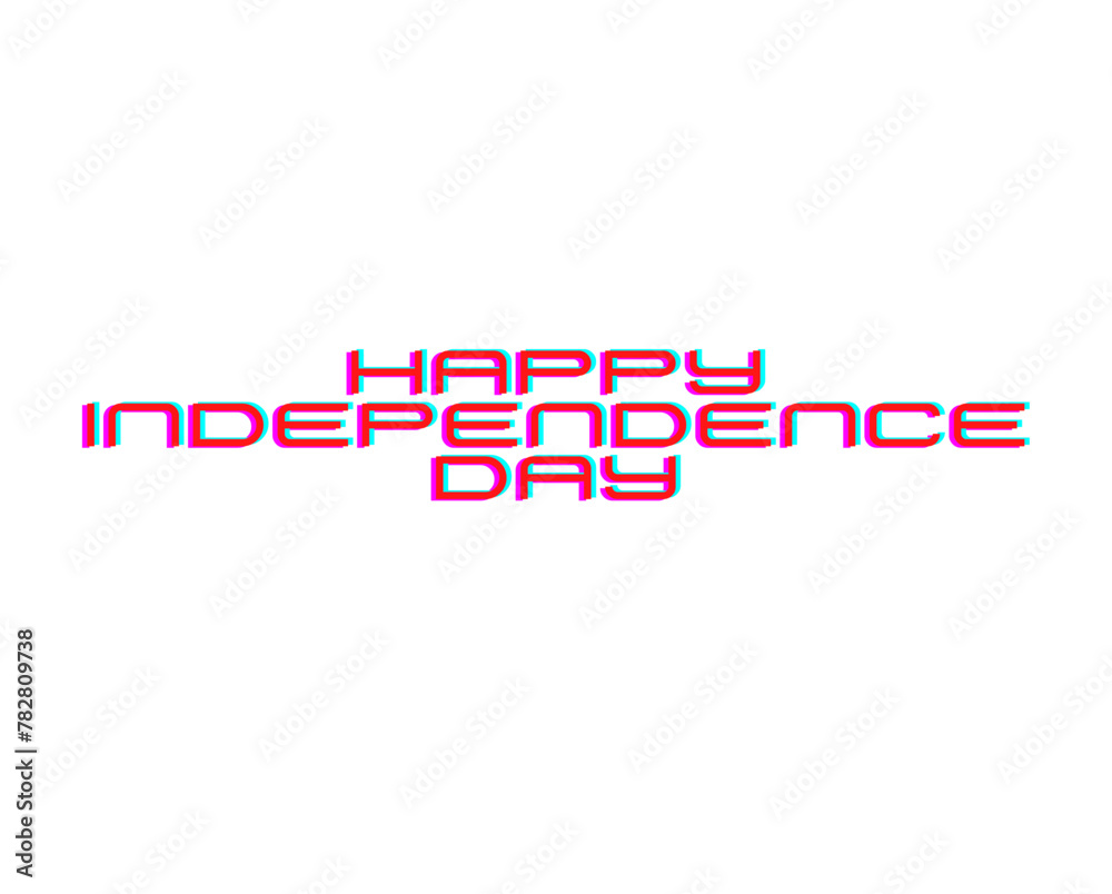 happy independence day celebration text vector design happy independence day celebration text vector design