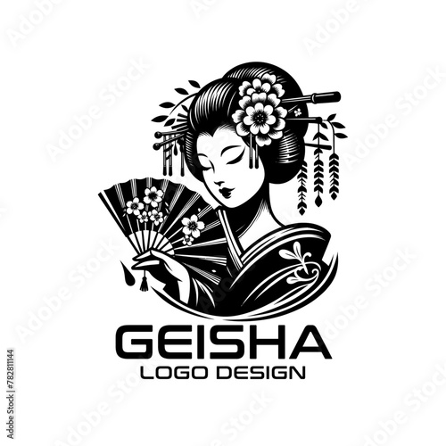 Geisha Vector Logo Design