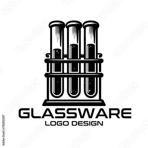 Glassware Vector Logo Design