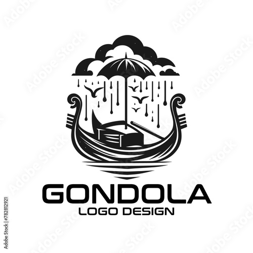 Gondola Vector Logo Design