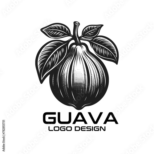 Guava Vector Logo Design photo