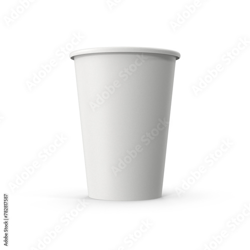 Paper Cup With Coffee