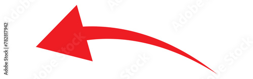 Straight line with point on start and arrow on finish. Symbol of direction, aim, target, path, easy challenge, fast way, ideal plan isolated on white background. Vector graphic illustration