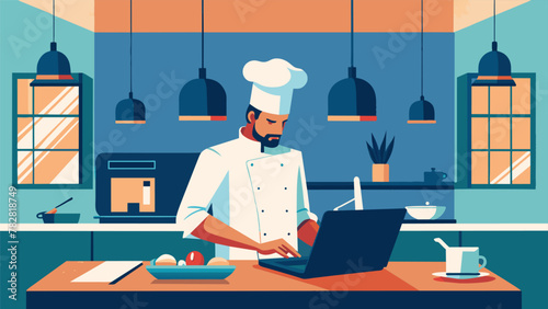 In their humble home kitchen the aspiring chef starts with the basics learning knife skills and kitchen techniques from online tutorials. As