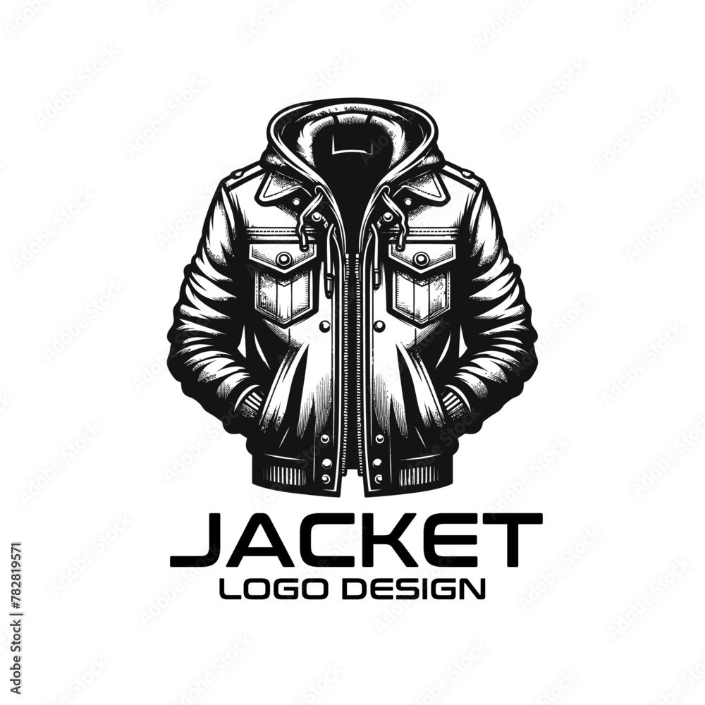 Obraz premium Jacket Vector Logo Design