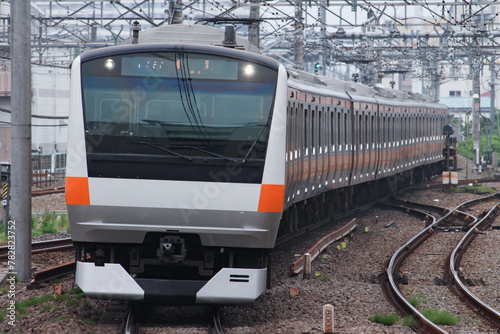 Fototapeta kuchenna 通勤電車 中央線 E233系