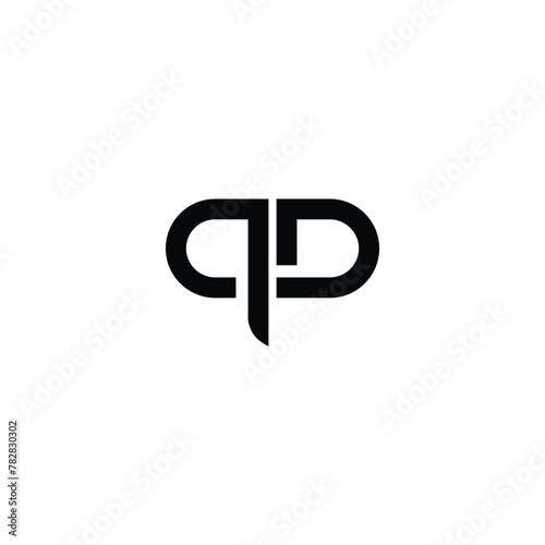 dp, pd letter modern branding logo, DP logo abstac