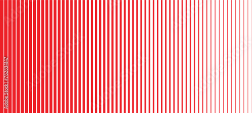 Red horizontal stripes seamless pattern. Abstract hand drawn geometrical stripy background Valentines Day. Vector seamless pattern with doodle horizontal stripes. Stripy background. 