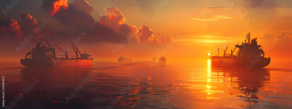 Harbor of Light: Evening's Gentle Close