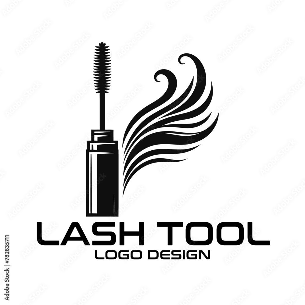 Lash Tool Vector Logo Design Lash Tool Vector Logo Design