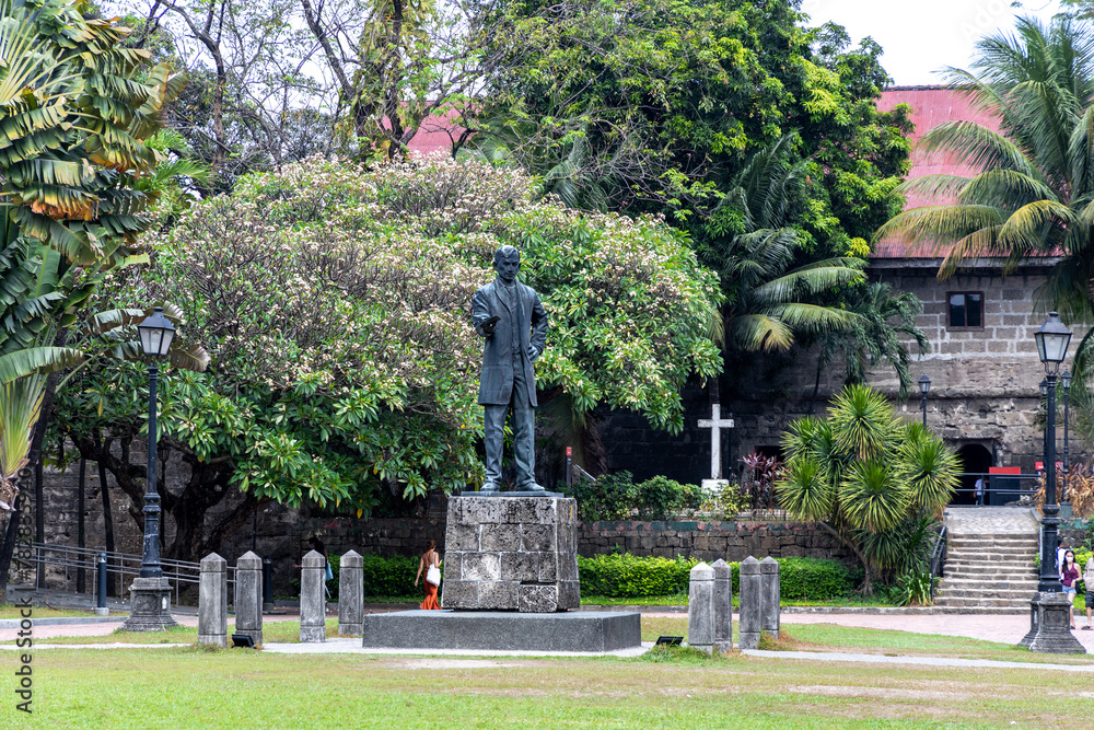 Fototapeta premium Intramuros Fort Santiago, a historic site in the Philippines, Manila, Philippines 