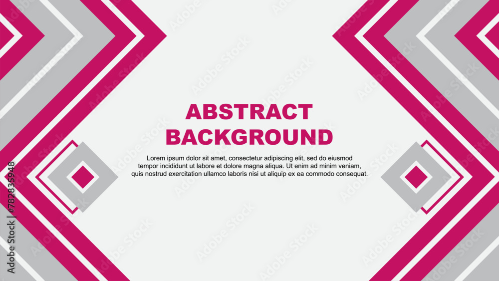 Abstract Background Design Template. Banner Wallpaper Vector Illustration. Pink Design Abstract Background Design Template. Banner Wallpaper Vector Illustration. Pink Design