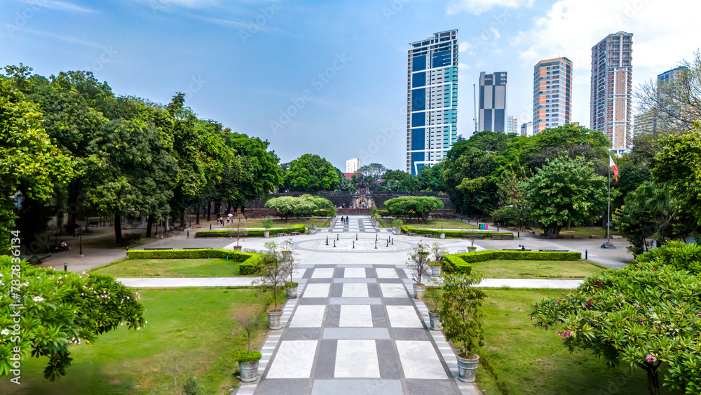Beautiful cityscape of Manila, Philippines taken by drone
Beautiful cityscape of Manila, Philippines taken by drone
