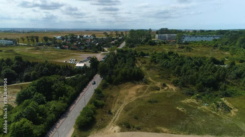 Beautiful Landscape Wladyslawowo Piekny Krajobraz Aerial View Poland Beautiful Landscape Wladyslawowo Piekny Krajobraz Aerial View Poland