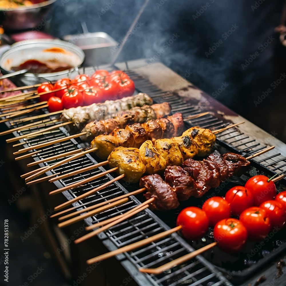 BBQ Charcoal Grill Stainless Steel Folding Grill for Outdoor Cooking Camping Picnic Tailgate Party BBQ Tool Kit BBQ Charcoal Grill Stainless Steel Folding Grill for Outdoor Cooking Camping Picnic Tailgate Party BBQ Tool Kit