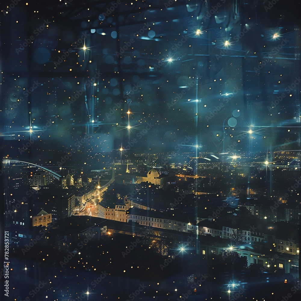 Fototapeta premium city lights