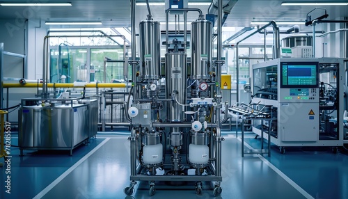 Continuous Bioprocessing, Explore the trend towards continuous bioprocessing in biotechnology manufacturing, highlighting its advantages in terms of productivity, efficiency