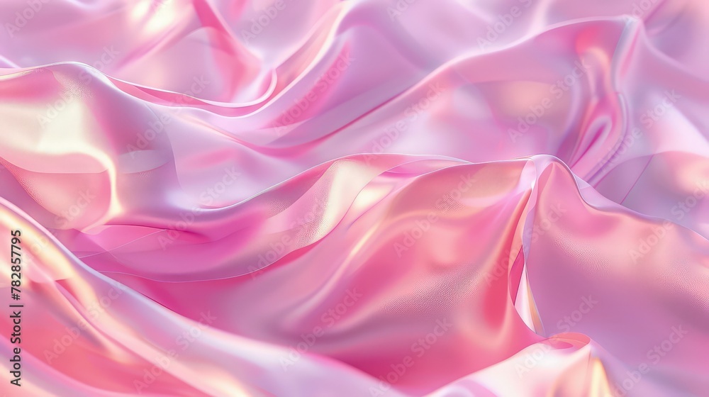 A fluid, abstract background in shades of pink pastel, with a holographic effect that appears to flow and shift, blurred at the edges for a gentle, soothing transition. A fluid, abstract background in shades of pink pastel, with a holographic effect that appears to flow and shift, blurred at the edges for a gentle, soothing transition.