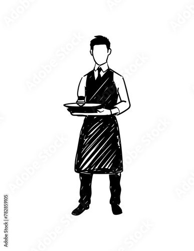cookery, delivery, dining, elegant, hotel, luxury, menu, present, presentation, professional, service, staff, suit, victorian, bistro, butler, catering, drawing, engraving, gentleman, hospitality, mal