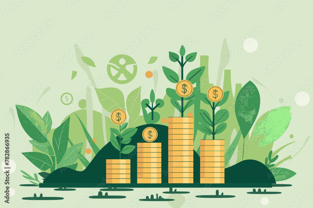 Sustainable finance and impact investing, depicting ESG screening ...