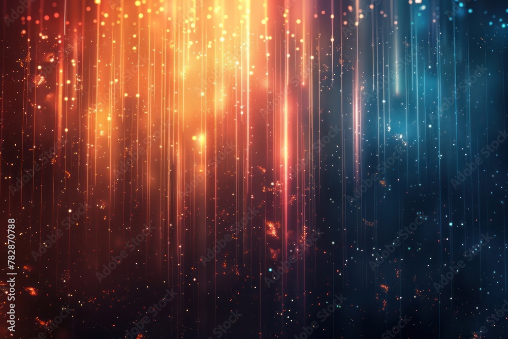 Fototapeta premium A colorful, abstract background with a blue and red stripe