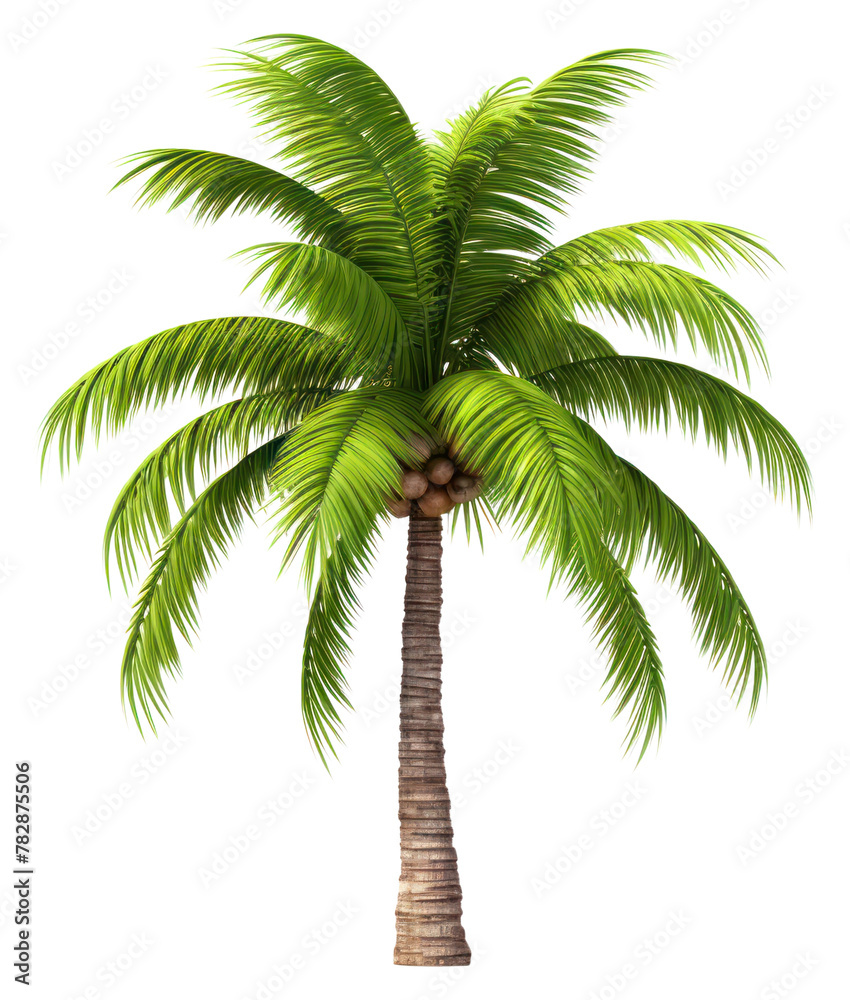 Obraz premium PNG Tree coconut plant coconut palm tree. 