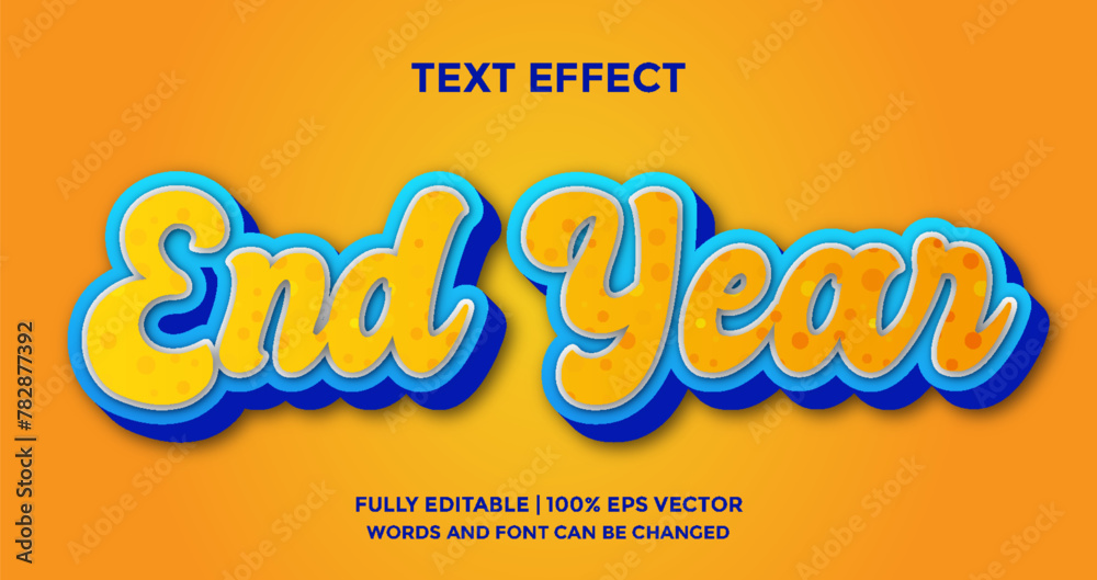 editable text effect template