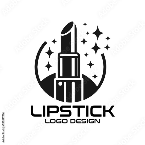 Lipstick Vector Logo Design