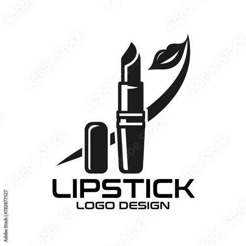 Lipstick Vector Logo Design