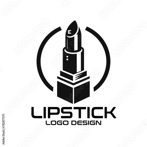 Lipstick Vector Logo Design