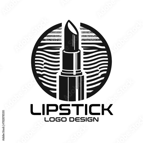 Lipstick Vector Logo Design