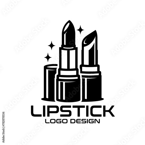 Lipstick Vector Logo Design