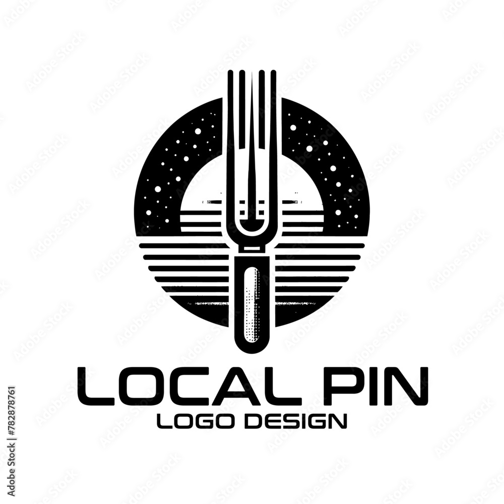 Local Pin Vector Logo Design Local Pin Vector Logo Design