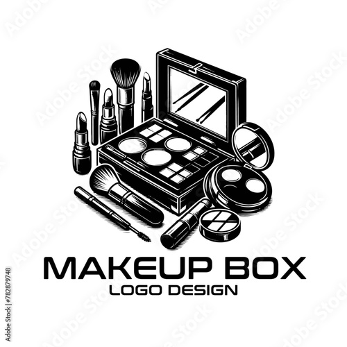Makeup Box Vector Logo Design