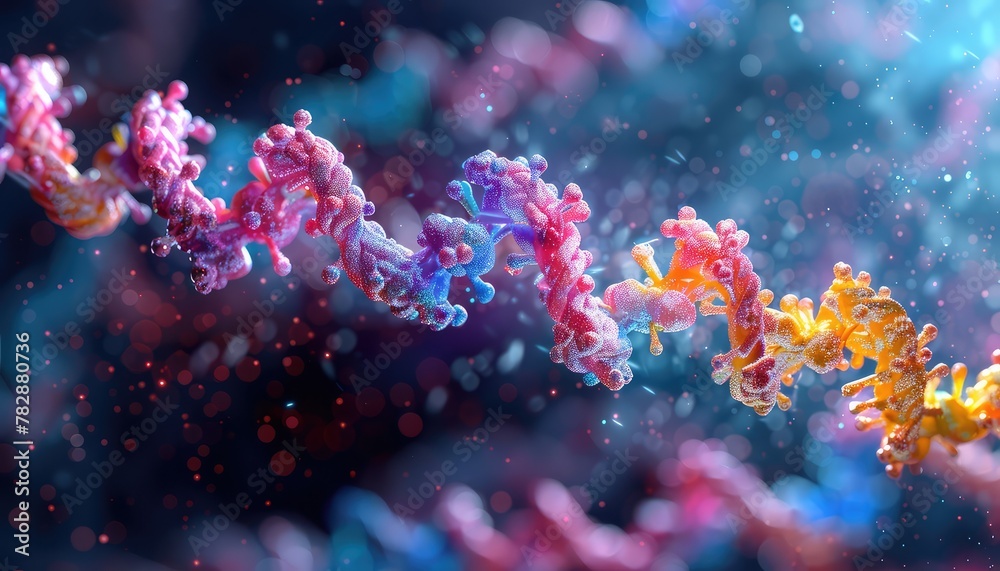 Fototapeta premium Gene Silencing Technologies, Explain how gene silencing technologies like RNA interference (RNAi) are used in biotechnology to study gene function and develop novel therapeutics