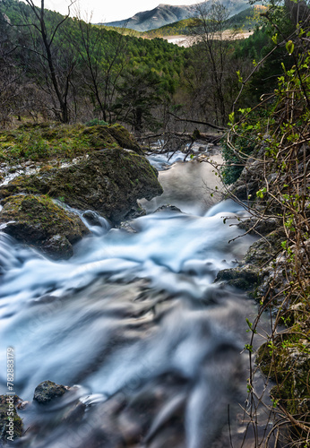 Birth of the Mundo River, named by the Romans for the cleanliness and clarity of its waters.