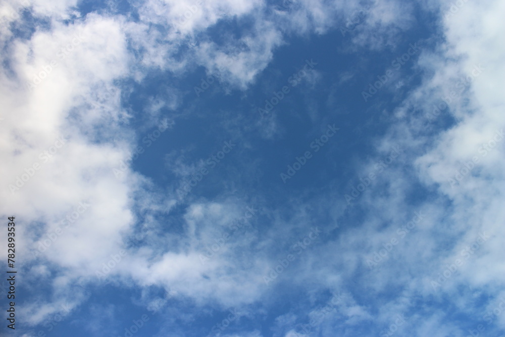 Beautiful blue sky and white cloud Beautiful blue sky and white cloud
