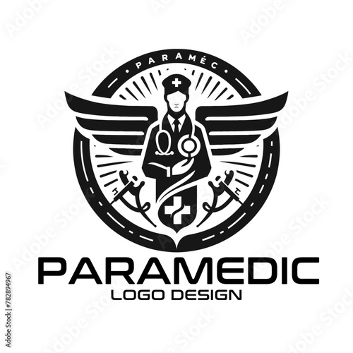 Paramedic Vector Logo Design