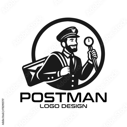 Postman Vector Logo Design