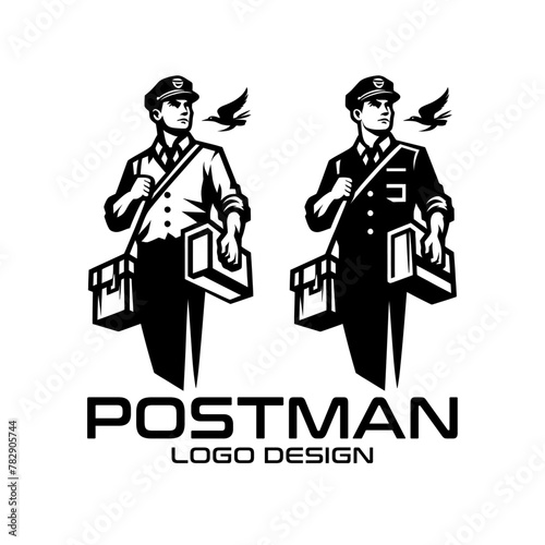 Postman Vector Logo Design