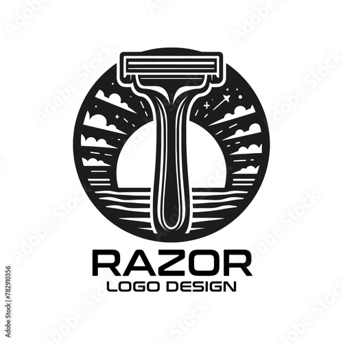 Razor Vector Logo Design