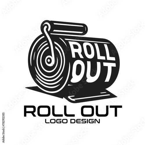 Photography Roll Out Vector Logo Design