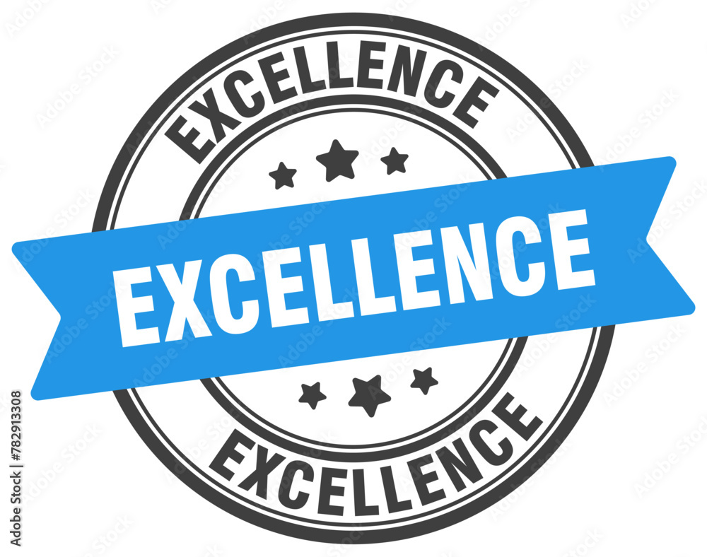 excellence stamp. excellence label on transparent background. round sign excellence stamp. excellence label on transparent background. round sign