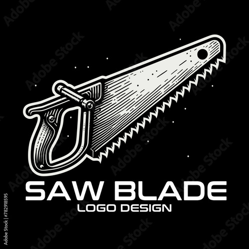 Saw Blade Vector Logo Design