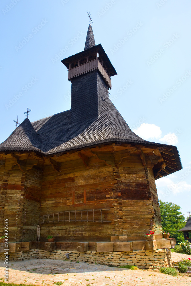 Wooden church in Village Museum in Chisinau, Moldova Wooden church in Village Museum in Chisinau, Moldova