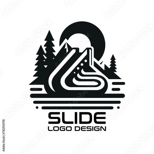 Slide Vector Logo Design photo