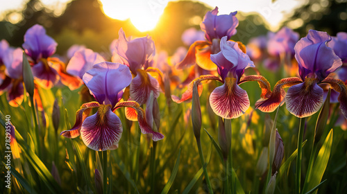 flowers in the meadow.