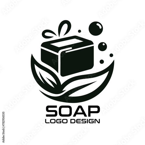 Soap Vector Logo Design photo